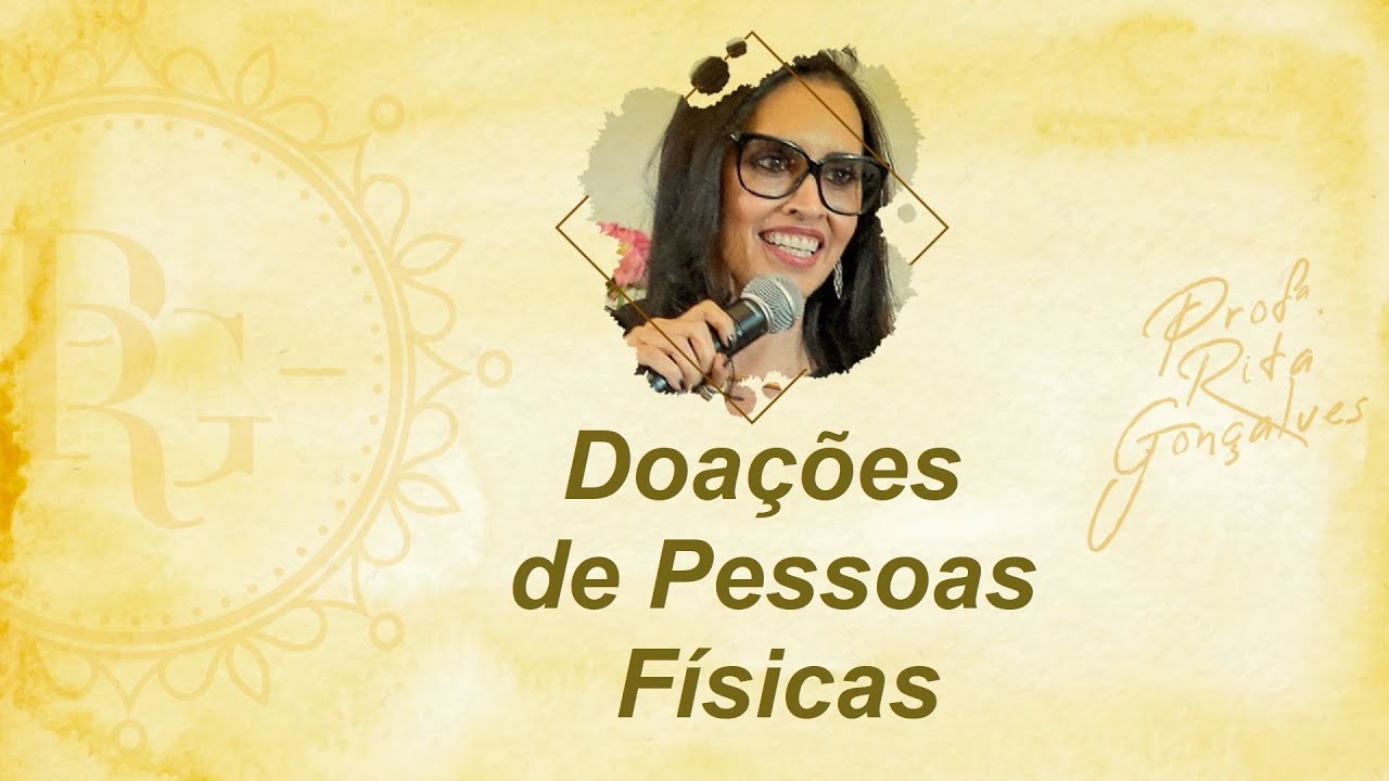 🎨 DOAÇÕES DE PESSOAS FÍSICAS
