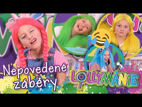 Nepovedené záběry a zákulisí Lollymánie😁 │ LOLLYMÁNIE