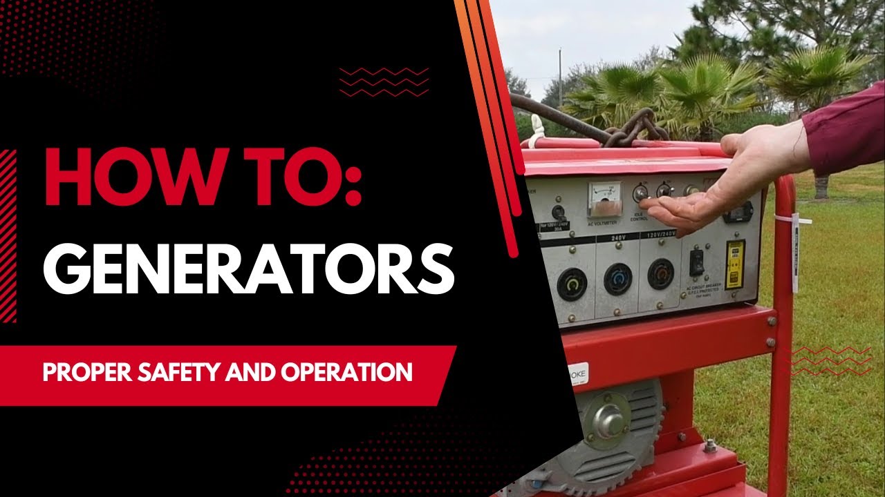 COMANCO Training Tutorial: Generators