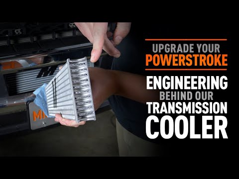Upgrade your Powerstroke - 2011–2019 6.7L Ford Powerstroke transmission cooler