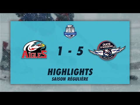 Aigles de Nice 1-5 Ducs d'Angers - Highlights - Synerglace Ligue Magnus 2022/23