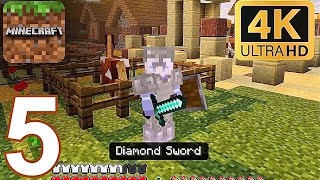 Minecraft PS5 Edition - Gameplay Walkthrough Part 5 - 4K SHADER | Zombified DOCTOR ACHIEVEMENT (PS5