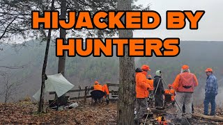 Our campsite got RAIDED by hunters, 4 day backpacking trip in the grand canyon of Pennsylvania 