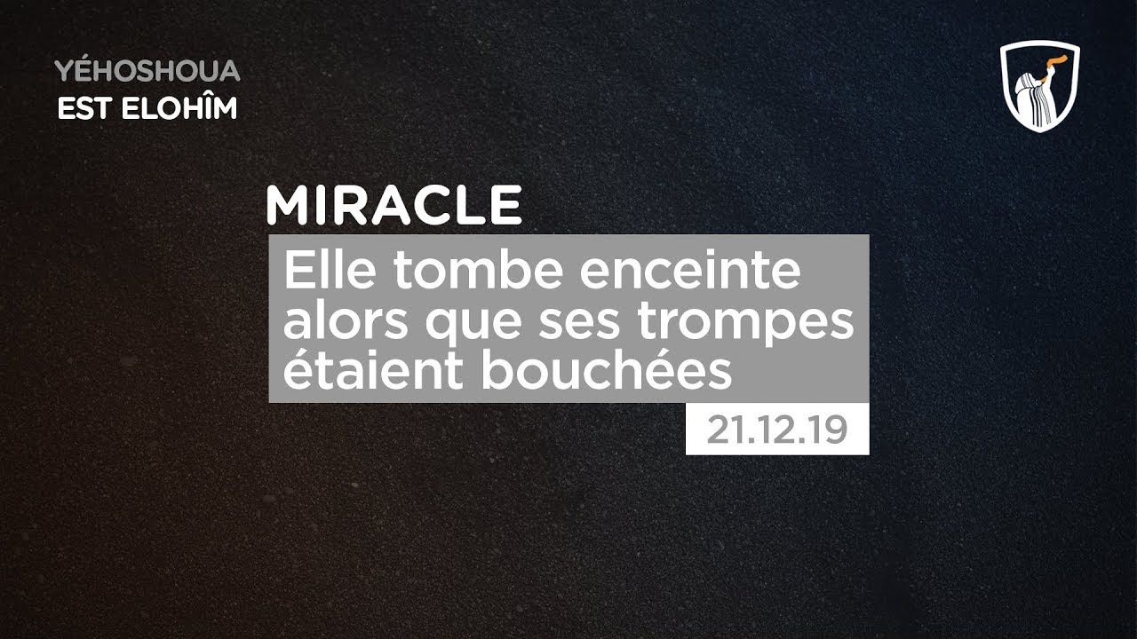 Thumbnail of video: Miracle : Elle tombe enceinte alors que ses trompes étaient bouchées - Evry