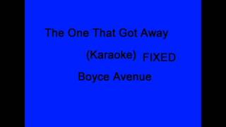 The one that got away Karaoke Boyce Avenue FIXED