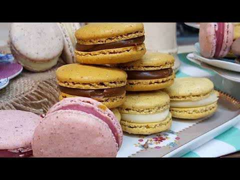 Macarons de dulce de leche