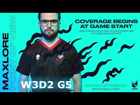 Misfits vs Fnatic | Week 3 Day 2 of S9 LEC Spring 2019 (ex-EULCS) | MSF vs FNC W3D2