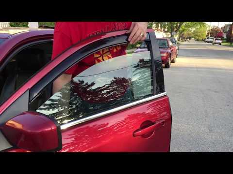 Ford Fusion Auto Ventshade 194550 In-Channel Ventvisor Window Deflector, 4 Piece.