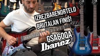 Video thumbnail for Ibanez GSA60QA-TRB Električna gitara recenzija by Mix Music Company