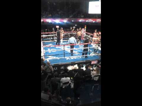 Pelea de Alfredo Manolis Chavez Round 8