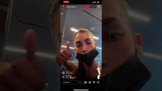 Anllela Sagra full live stream from Instagram (10th Dec 2021) - stream #1