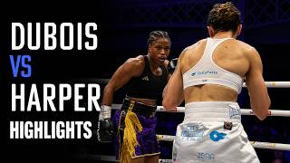 CAROLINE DUBOIS vs TERRI HARPER Highlights | Who is the Queen of British Boxing