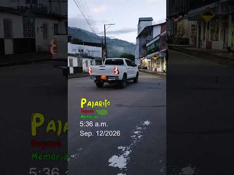 Tráfico por Pajarito Boyacá (Sep.12/2026) (5:36 a.m.)