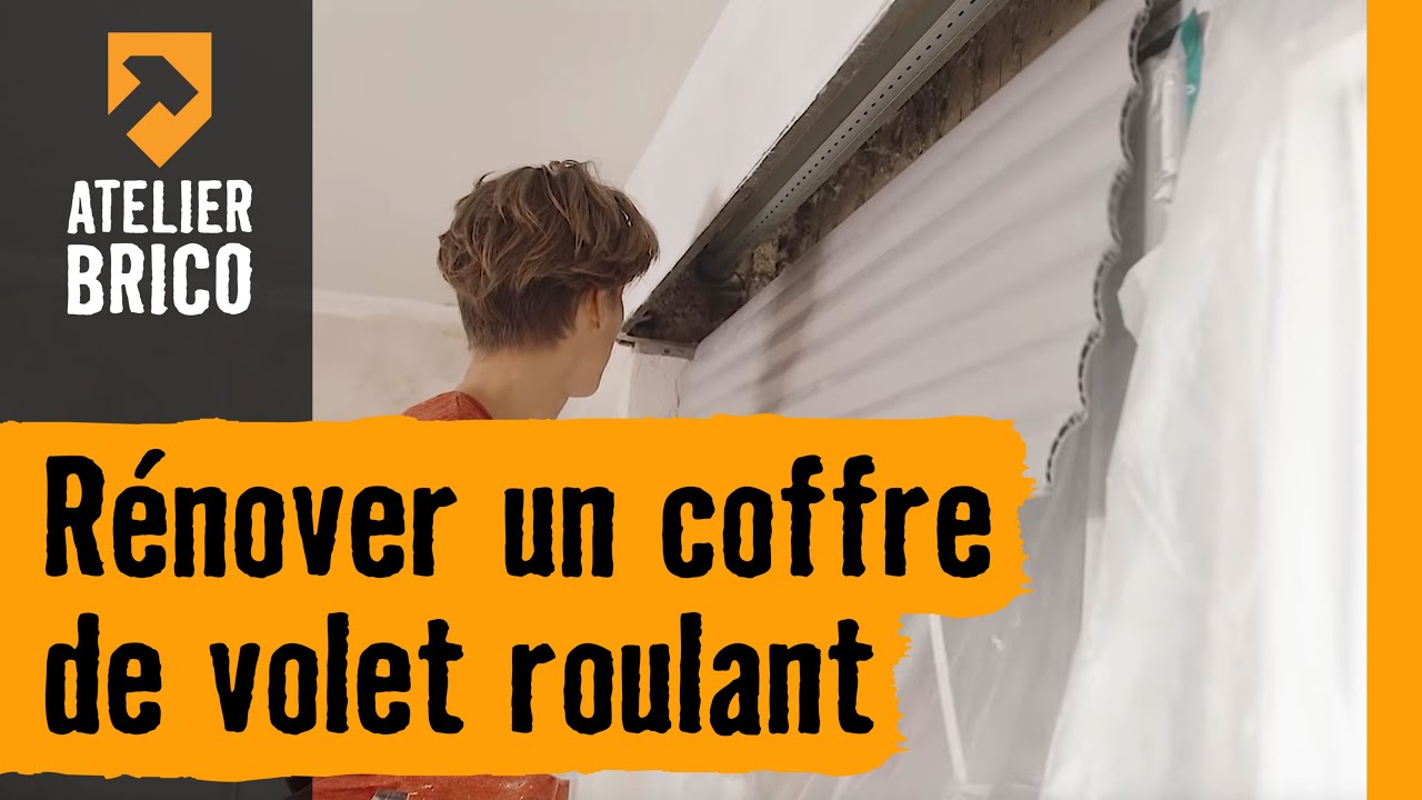 Atelier brico Hornbach - Rénover un coffre de volet roulant