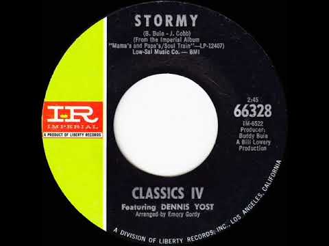 1968 HITS ARCHIVE: Stormy - Classics IV (a #2 record--mono 45)