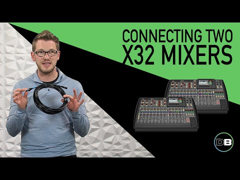 Your Behringer X32 Questions: Connecting Two X32 Mixers