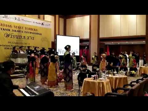 Tari bali, paduan suara politeknik jakarta internasional