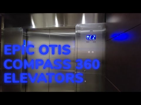 Epic OTIS Compass 360 Traction Elevators | U.S. Bancorp Tower | Portland, OR