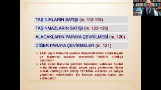 Prof.Dr.Muhammet Özekes- İcra ve İflas Hukuku Dersi-11-12: Paraya Çevi