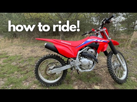 How to Ride a Dirt Bike with Clutch | Beginner's Guide 2025 | Mastering the Basics [Honda CRF250F]