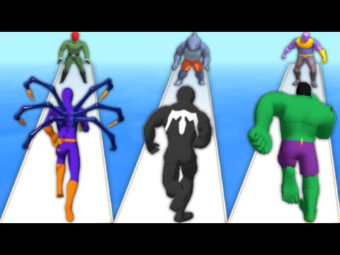 MASHUP HERO vs HERO VERSE RUN vs SUPERHERO PICK 3D - Triple Game