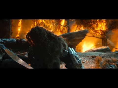 The Hobbit An Unexpected Journey Azog vs Thorin Battle  HD