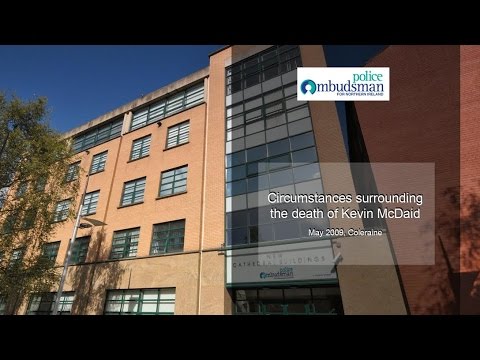 Circumstances surrounding the death of Kevin McDaid