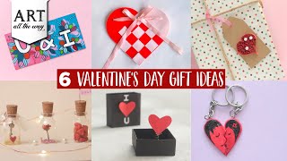 6 Valentine's Day Gift ideas | Valentine Craft Ideas | Creative crafts | Valentine's day decor