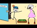 Thief Draw Escape Puzzle WEEGOON All Levels 1 70 ANSWERS Funny Stickman Brain Puzzle Game
