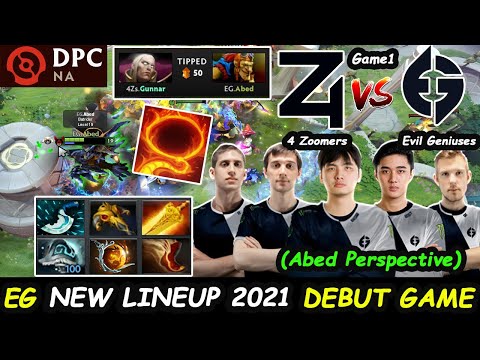 Evil Geniuses vs 4 Zoomers | Abed Batrider DPC 2021 Season 1  North America Upper Division Game 1