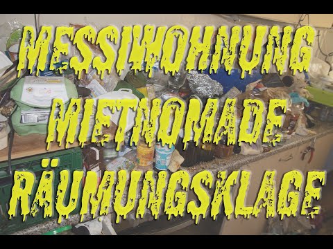 Albtraum als Vermieter: Die Messiwohnung des Mietnomaden nach der Zwangsräumung / Besitzeinweisung