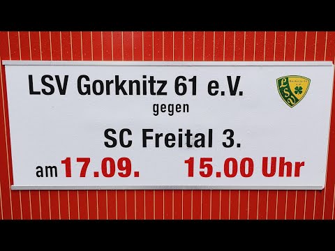 17.09.2022 Fußball Sachsen Kreisoberliga   LSV Gorknitz – SC Freital 3.