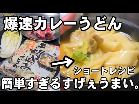 ぶち込んで煮るだけ!やってみろぉ!すげぇうまいカレーうどんのお切り込み!簡単時短手抜き あったかメニュー 白菜 長ネギ 豚肉レシピ