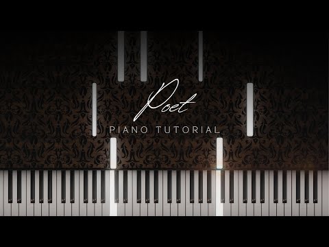Dark Piano - Poet | Piano Tutorial (Sheet Music)
