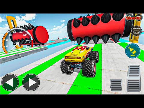 Monster Truck Mega Ramp - Extreme Stunts GT Racing #2 - Android Gameplay