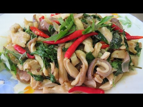 How To Cook Pig's Stomach In Cambodia - Easy Cooking And Recipe