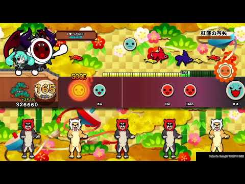 Guren no Yumiya (Attack On Titan OP) 6 ★ - Hard Full Combo - Taiko no Tatsujin: Drum Session!