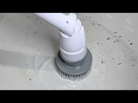 Part of a video titled Electric Spin Scrubber Review - YouTube
