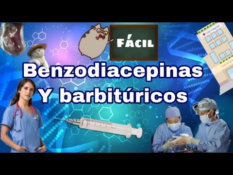 ¡Farmacología fácil Benzodiacepinas y barbitúricos!