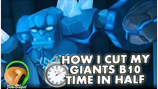 SUMMONERS WAR : How I cut my Giants B10 run time in half + comparable suggestions for you.