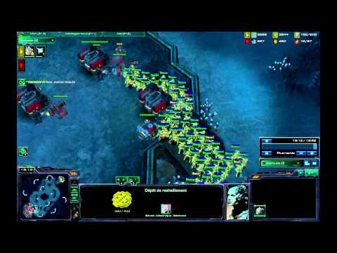 Yellow Tsunami on Starcraft 2 ! (mass ZEALOT)
