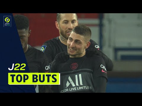 Top buts 22ème journée - Ligue 1 Uber Eats / 2021-2022