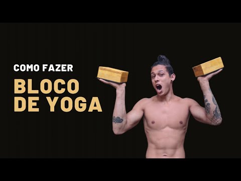 DIY: como fazer bloco de yoga | 100 dias de parada de mão: semana 3