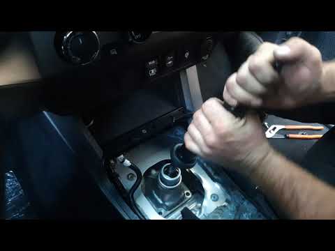 How to remove and install Toyota tacoma manual transmission shifter
