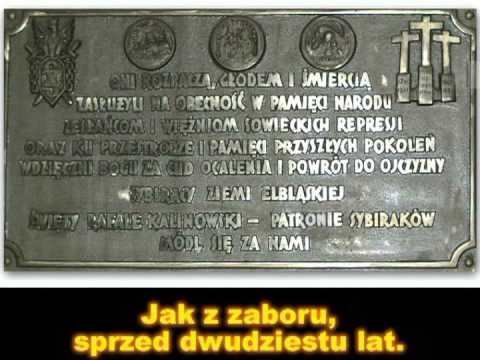 MARSZ SYBIRAKOW _  HYMN SYBIRAKOW  - z TEKSTEM   - PATRIOTYCZNE - LESZEK ORKISZ SPIEWA