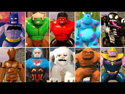 Все персонажи Big Fig в видеоиграх LEGO