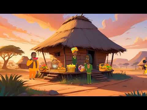 Le Chant du Village - Une comptine africaine pour les enfants ! 🎺🥁🌍