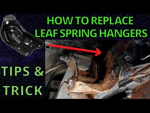 How to Replace Leaf Spring Hangers on an 88-98 Chevy, How to Change Leaf Spring Hangers