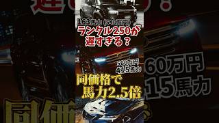 ランクル250が遅すぎ？なら同価格のランクル300はいかが？