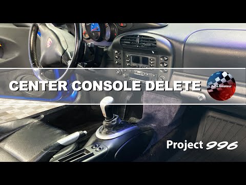 996 Center Console Delete - Porsche 911